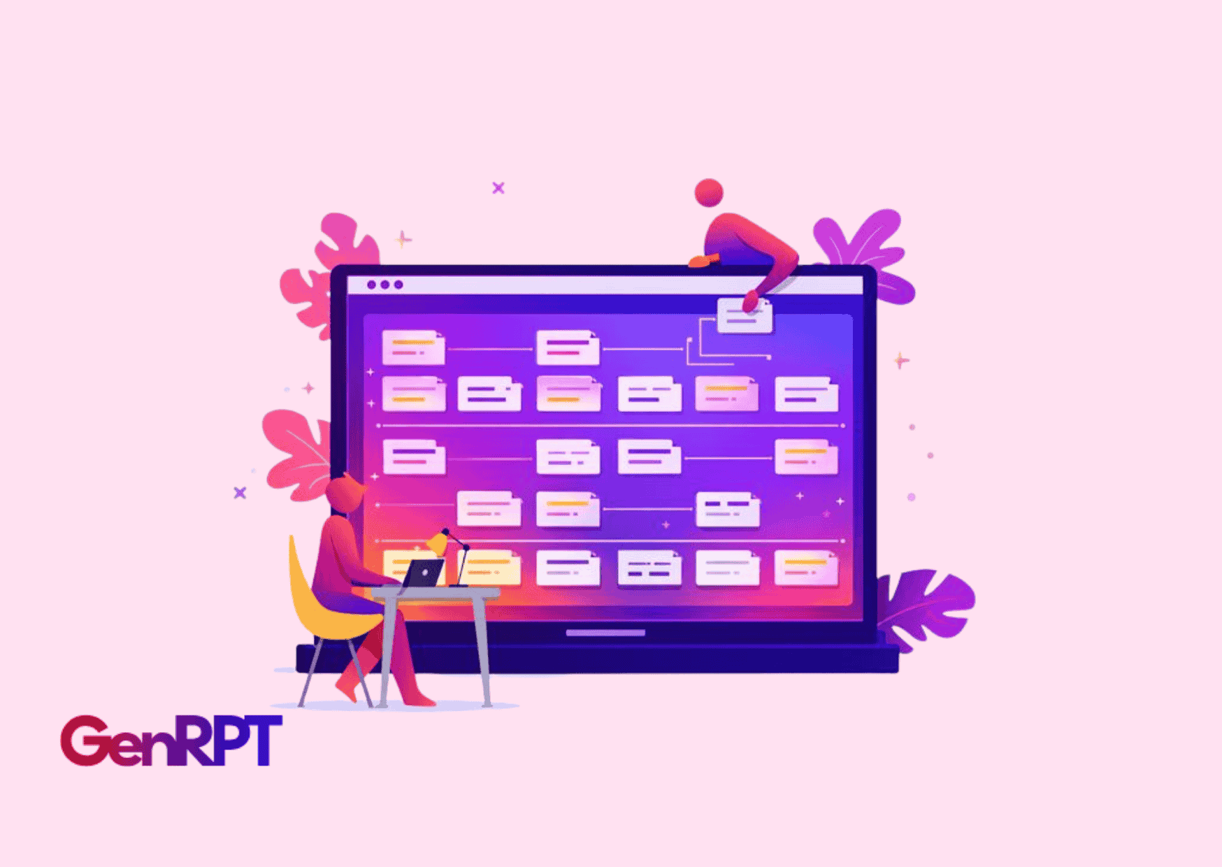 How LLMs Interpret Structured and Unstructured Data in GenRPT